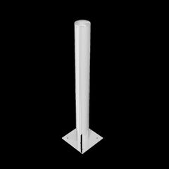  Absperrpfosten Ø 89 mm bis Ø 273 mm Schake Stahlrohrpoller Ø 152 x 3,2, 1500mm, blank 12450598